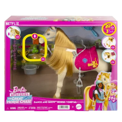 BARBIE MYSTERIES CALUT CU SUNETE SI ACCESORII BARBIE MYSTERIES CALUT CU SUNETE SI ACCESORII