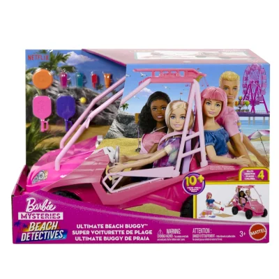 BARBIE MYSTERIES DETECTIVI PE PLAJA MASINUTA BUGGY SI ACCESORII BARBIE MYSTERIES DETECTIVI PE PLAJA MASINUTA BUGGY SI ACCESORII