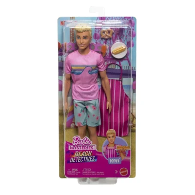 BARBIE MYSTERIES DETECTIVI PE PLAJA PAPUSA KEN CU ACCESORII BARBIE MYSTERIES DETECTIVI PE PLAJA PAPUSA KEN CU ACCESORII