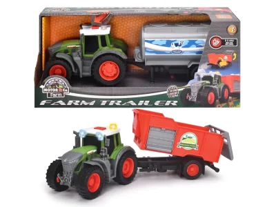 DICKIE FENDT TRACTOR CU REMORCA DICKIE FENDT TRACTOR CU REMORCA