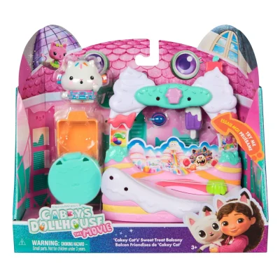 GABBYS DOLLHOUSE FILMUL SET BALCONUL DIN DULCIURI AL PISICII CAKEY CU ACCESORII GABBYS DOLLHOUSE FILMUL SET BALCONUL DIN DULCIURI AL PISICII CAKEY CU ACCESORII