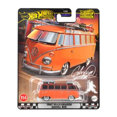 HOT WHEELS PREMIUM BOULEVARD MASINUTA METALICA VOLKSWAGEN SAMBA BUS SCARA 1:64 HOT WHEELS PREMIUM BOULEVARD MASINUTA METALICA VOLKSWAGEN SAMBA BUS SCARA 1:64