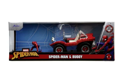 JADA MASINUTA METALICA SPIDER MAN BUGGY 1:24 JADA MASINUTA METALICA SPIDER MAN BUGGY 1:24