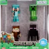 JADA MINECRAFT SET 4 FIGURINE METALICE 6.5CM