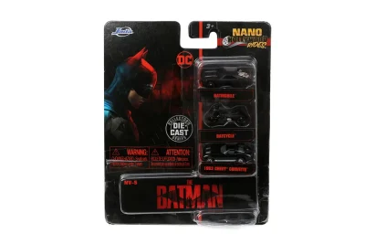 JADA SET 3 VEHICULE NANO BATMAN 4CM JADA SET 3 VEHICULE NANO BATMAN 4CM
