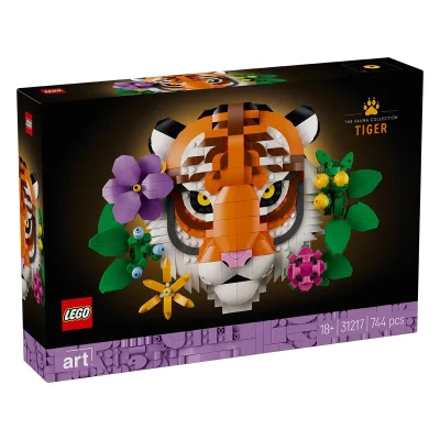 LEGO ART COLECTIA DE FAUNA TIGRU 31217