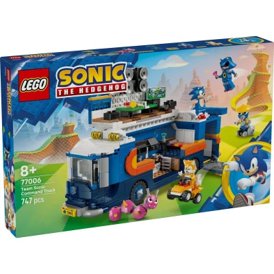 LEGO SONIC CAMIONUL DE COMANDA AL ECHIPEI SONIC 77006 LEGO SONIC CAMIONUL DE COMANDA AL ECHIPEI SONIC 77006