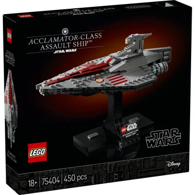 LEGO STAR WARS TM NAVA DE ASALT DIN CLASA ACCLAMATOR 75404 LEGO STAR WARS TM NAVA DE ASALT DIN CLASA ACCLAMATOR 75404