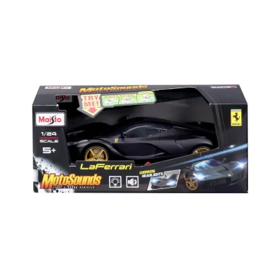 MAISTO MASINUTA CU SUNETE SI LUMINI FERRARI LAFERRARI SCARA 1 LA 24 MAISTO MASINUTA CU SUNETE SI LUMINI FERRARI LAFERRARI SCARA 1 LA 24