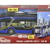 MAJORETTE AUTOBUZ ELECTRIC MAN LION S CITY 10E 22CM
