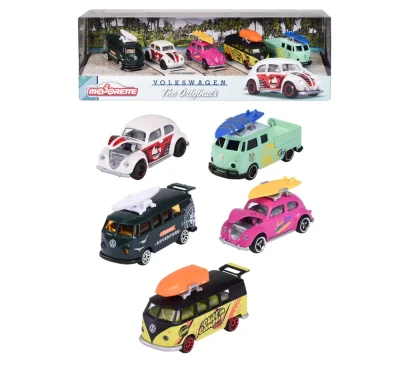 MAJORETTE SET 5 MASINUTE DIN METAL VOLKSWAGEN 7.5CM MAJORETTE SET 5 MASINUTE DIN METAL VOLKSWAGEN 7.5CM