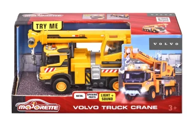 MAJORETTE VOLVO CAMION CU MACARA MAJORETTE VOLVO CAMION CU MACARA