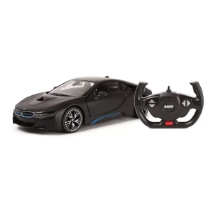MASINA CU TELECOMANDA BMW I8 NEGRU SCARA 1 LA 14