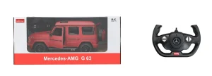 MASINA CU TELECOMANDA MERCEDES-BENZ G63 ROSU SCARA 1 LA 14