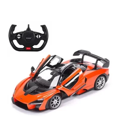 MASINA CU TELECOMANDA McLAREN SENNA PORTOCALIU CU SCARA 1 LA 14 MASINA CU TELECOMANDA McLAREN SENNA PORTOCALIU CU SCARA 1 LA 14