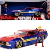 MASINUTA METALICA CAPTAIN MARVEL 1973 FORD MUSTANG MACH 1 SCARA 1 LA 24 MASINUTA METALICA CAPTAIN MARVEL 1973 FORD MUSTANG MACH 1 SCARA 1 LA 24