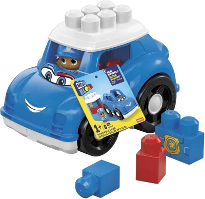 MEGA BLOKS FIRST BUILDERS VEHICUL PETER POLICE MEGA BLOKS FIRST BUILDERS VEHICUL PETER POLICE