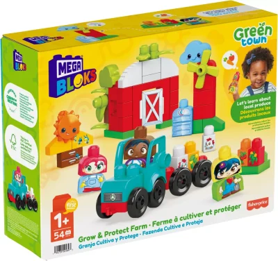 MEGA BLOKS SET CONSTRUCTIE 54 PIESE MEGA BLOKS SET CONSTRUCTIE 54 PIESE