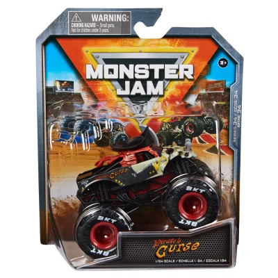 MONSTER JAM MASINUTA METALICA PIRATE'S CURSE SCARA 1 LA 64 MONSTER JAM MASINUTA METALICA PIRATE'S CURSE SCARA 1 LA 64