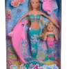 PAPUSI STEFFI SI EVI SIRENE CU DELFIN PAPUSI STEFFI SI EVI SIRENE CU DELFIN
