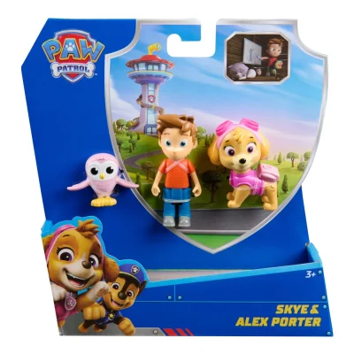 PATRULA CATELUSILOR SET 3 FIGURINE SKYE SI ALEX PORTER PATRULA CATELUSILOR SET 3 FIGURINE SKYE SI ALEX PORTER
