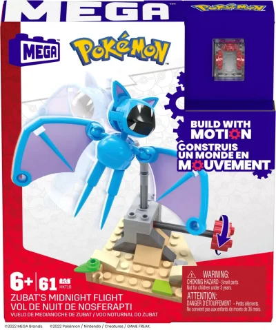 POKEMON MEGA SET DE CONSTRUCTIE ZBORUL DE NOAPTE AL ZUBAT POKEMON MEGA SET DE CONSTRUCTIE ZBORUL DE NOAPTE AL ZUBAT