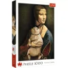 PUZZLE 1000 DOAMNA CU PISICA PUZZLE 1000 DOAMNA CU PISICA
