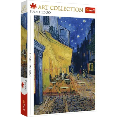 PUZZLE TREFL 1000 ART COLLECTION VINCENT VAN GOGH TERASA CAFENEA NOAPTEA