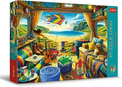 PUZZLE TREFL 1000 PREMIUM PLUS TEA TIME CALATORIE CU CARAVANA PUZZLE TREFL 1000 PREMIUM PLUS TEA TIME CALATORIE CU CARAVANA