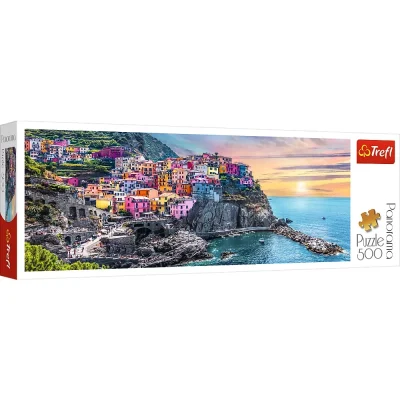 PUZZLE TREFL 500 PANORAMA ORASUL VERNAZZA PUZZLE TREFL 500 PANORAMA ORASUL VERNAZZA
