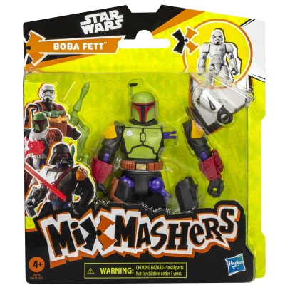 STAR WARS MIX MASHERS SET FIGURINA BOBA FETT 12CM SI ACCESORII STAR WARS MIX MASHERS SET FIGURINA BOBA FETT 12CM SI ACCESORII