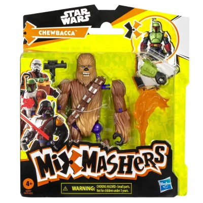 STAR WARS MIX MASHERS SET FIGURINA CHEWBACCA 12CM SI ACCESORII STAR WARS MIX MASHERS SET FIGURINA CHEWBACCA 12CM SI ACCESORII
