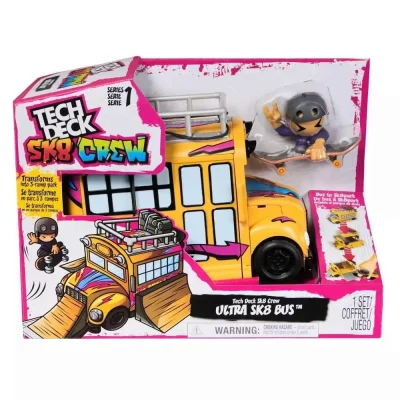 TECH DECH SK8 CREW SET DE JOACA AUTOBUZ TECH DECH SK8 CREW SET DE JOACA AUTOBUZ