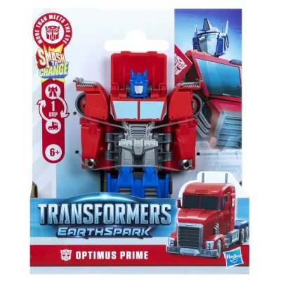 TRANSFORMERS EARTHSPARK FIGURINA OPTIMUS PRIME 1 STEP SMASH TO CHANGE TRANSFORMERS EARTHSPARK FIGURINA OPTIMUS PRIME 1 STEP SMASH TO CHANGE