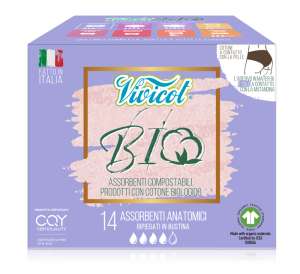 Absorbante de zi din bumbac bio hipoalergenic