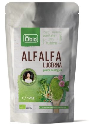 Alfalfa pulbere eco 125g OBIO