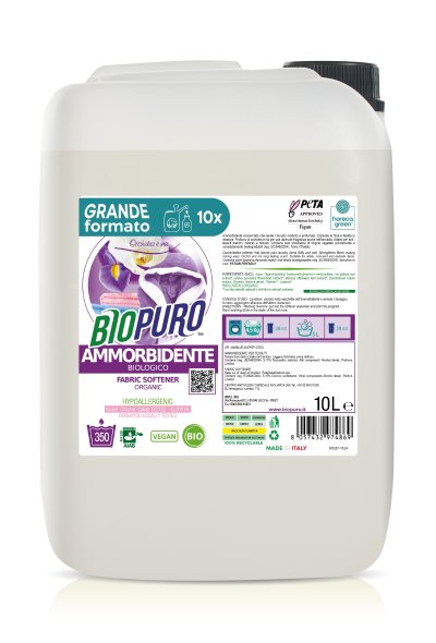 Balsam pentru rufe cu iris si orhidee hipoalergen ecologic 10l Biopuro Balsam pentru rufe cu iris si orhidee hipoalergen ecologic 10l Biopuro