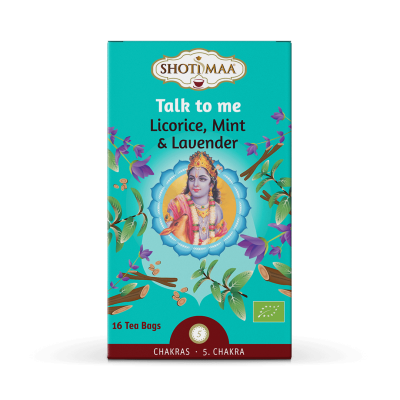 Ceai Shotimaa Chakras - Talk to Me - lemn dulce Ceai Shotimaa Chakras - Talk to Me - lemn dulce