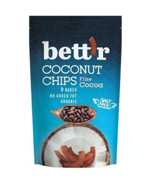 Chips de cocos eco cu cacao 70g BETTR