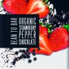 Ciocolata neagra cu capsuni si piper negru