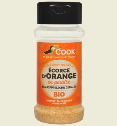 Coaja de portocale pudra bio 32g Cook Coaja de portocale pudra bio 32g Cook