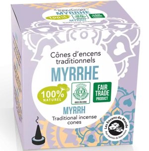Conuri parfumate naturale - smirna