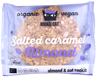 Cookie cu migdale si caramel sarat Cookie cu migdale si caramel sarat