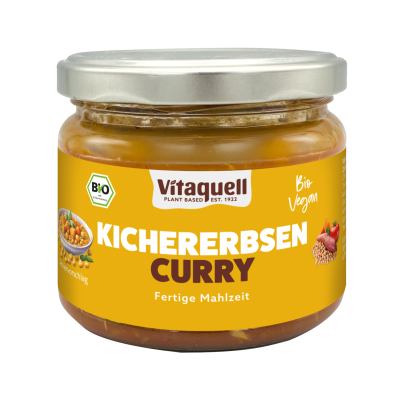 Curry cu naut bio 240g Vitaquell Curry cu naut bio 240g Vitaquell