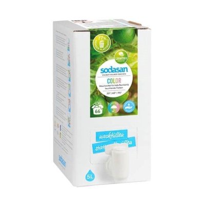 Detergent bio lichid color Lime 5L SODASAN
