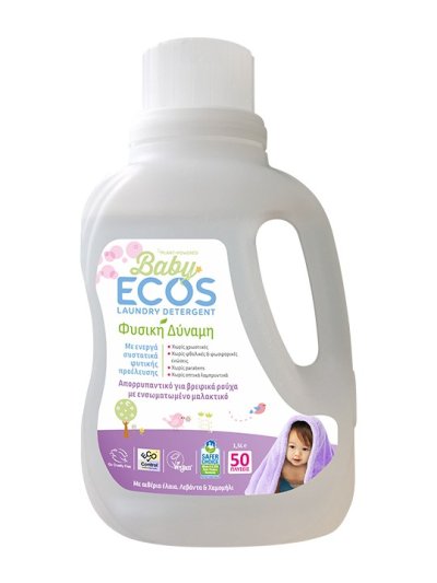Detergent pentru hainutele bebelusilor cu lavanda si musetel 1.5L Ecos