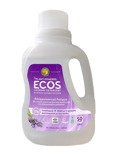 Detergent pentru rufe cu lavanda 1.5L Ecos Detergent pentru rufe cu lavanda 1.5L Ecos