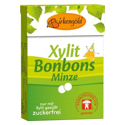 Drajeuri cu xylitol si menta