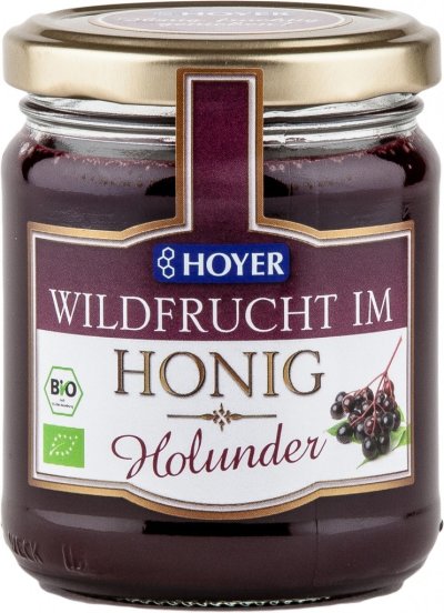 Fructe de soc in miere eco 250g Hoyer Fructe de soc in miere eco 250g Hoyer