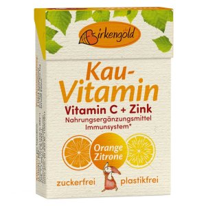 Guma de mestecat naturala cu Vitamina C si Zinc
